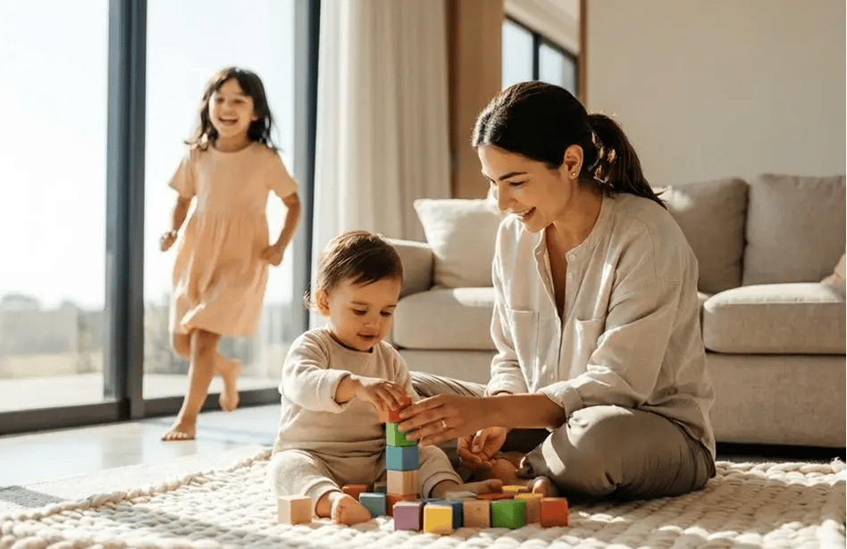 ABA Family playing together