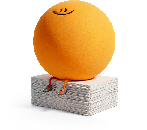 Howie sitting on newspaper