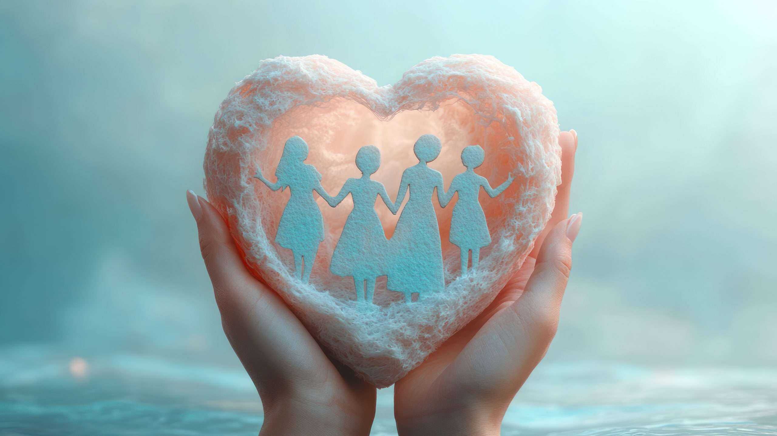 hands symbolizing Aetna insurance coverage  for ABA therapy. 