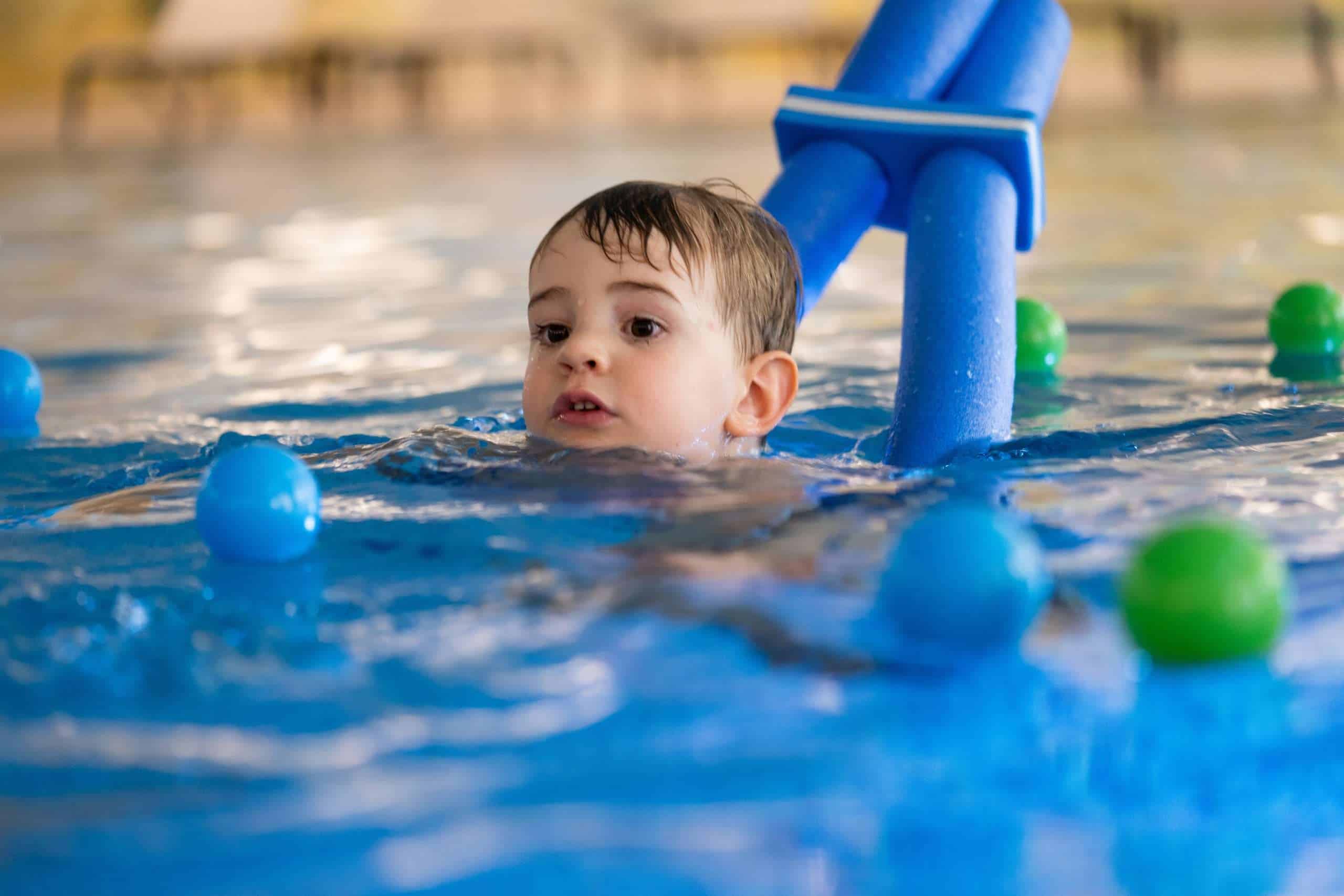 Aquatic therapy for autism